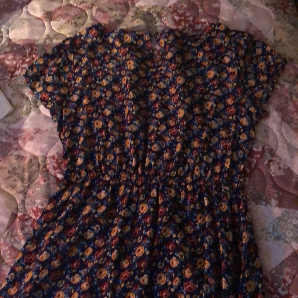 Vintage floral dress